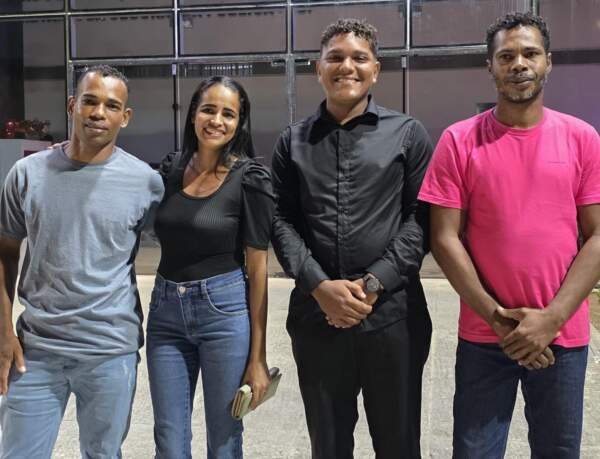 Barbara Barbosa; Léo; Edmy; Nena e Tiago Pascoal